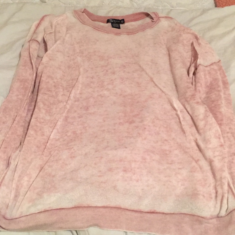 large pink sweater/dress